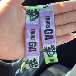 2 Thursday Lollapalooza Tickets