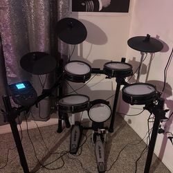 Black Alesis Electric Drumkit