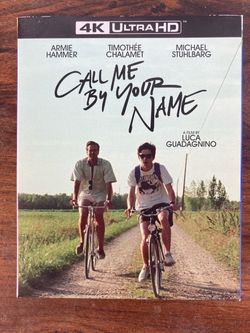 Call me by your name 4K with slipcover