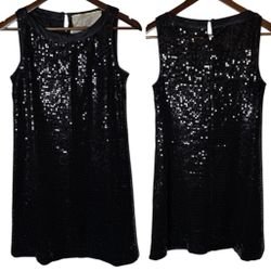 For Love and Liberty Johnny Was Women’s Black Sequin Mini Dress
