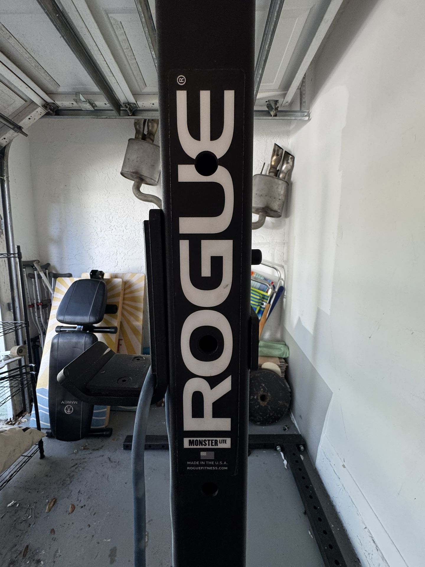 Rogue squat rack