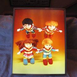 Super Hero Kids Vintage Wall Decor Light Box-Works!
