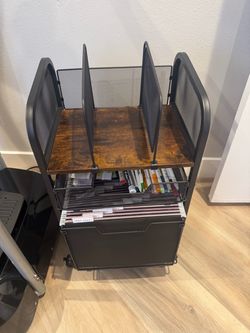 Rolling File Cabinet
