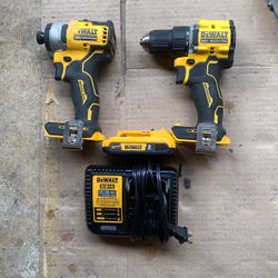 Dewalt 20v Brushless Drill + Impact Set
