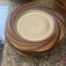 24 Piece Dinner Plates And Bowl Set For 8 