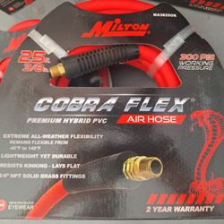 25 Ft Air Hose X 4 (New)