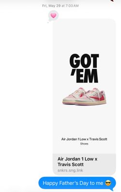 Air Jordan 1 Travis Scott- Men’s 9.5