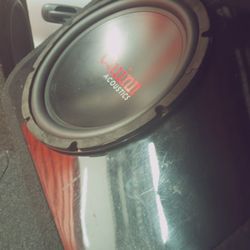 Quinn audio low watt subwoofers 250-500 Max great condition FREE DELIVERY DEMO PORTLAND VANCOUVER AREA 