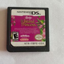 Barbie Island Princess DS Game 