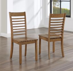 NEW Steve Silver Ally Dining Chairs (Set of 2) – AS700TS Tan