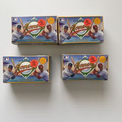 1989 first edition boxes of “ The Official homers” Baseball cookies