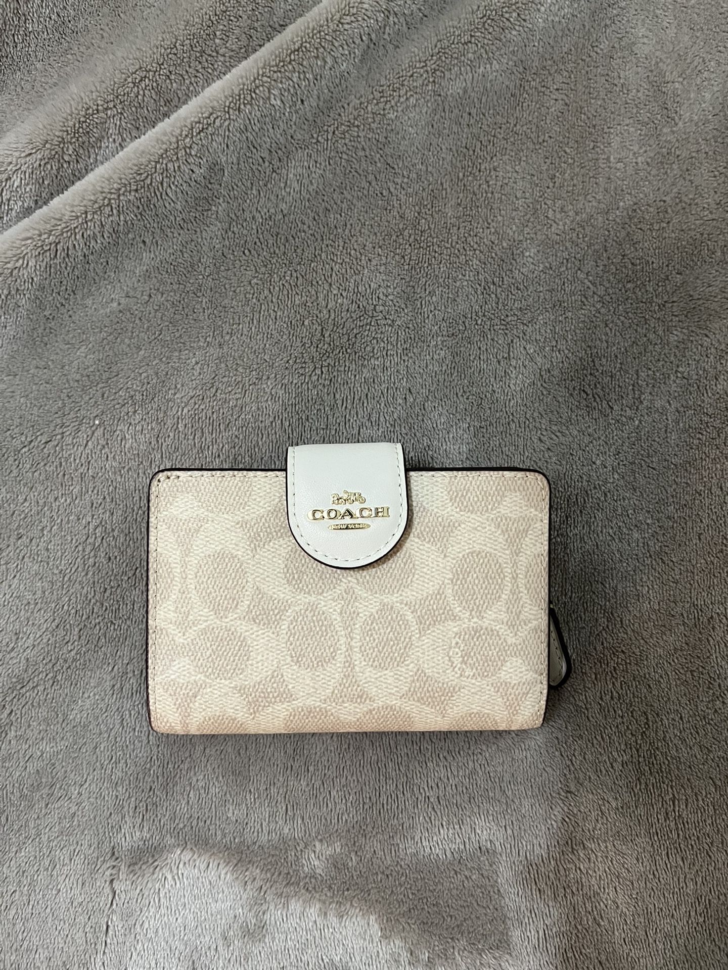 Coach Wallet White