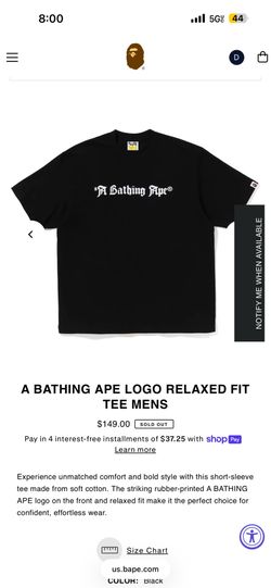 BAPE shirt (Real Authentic)