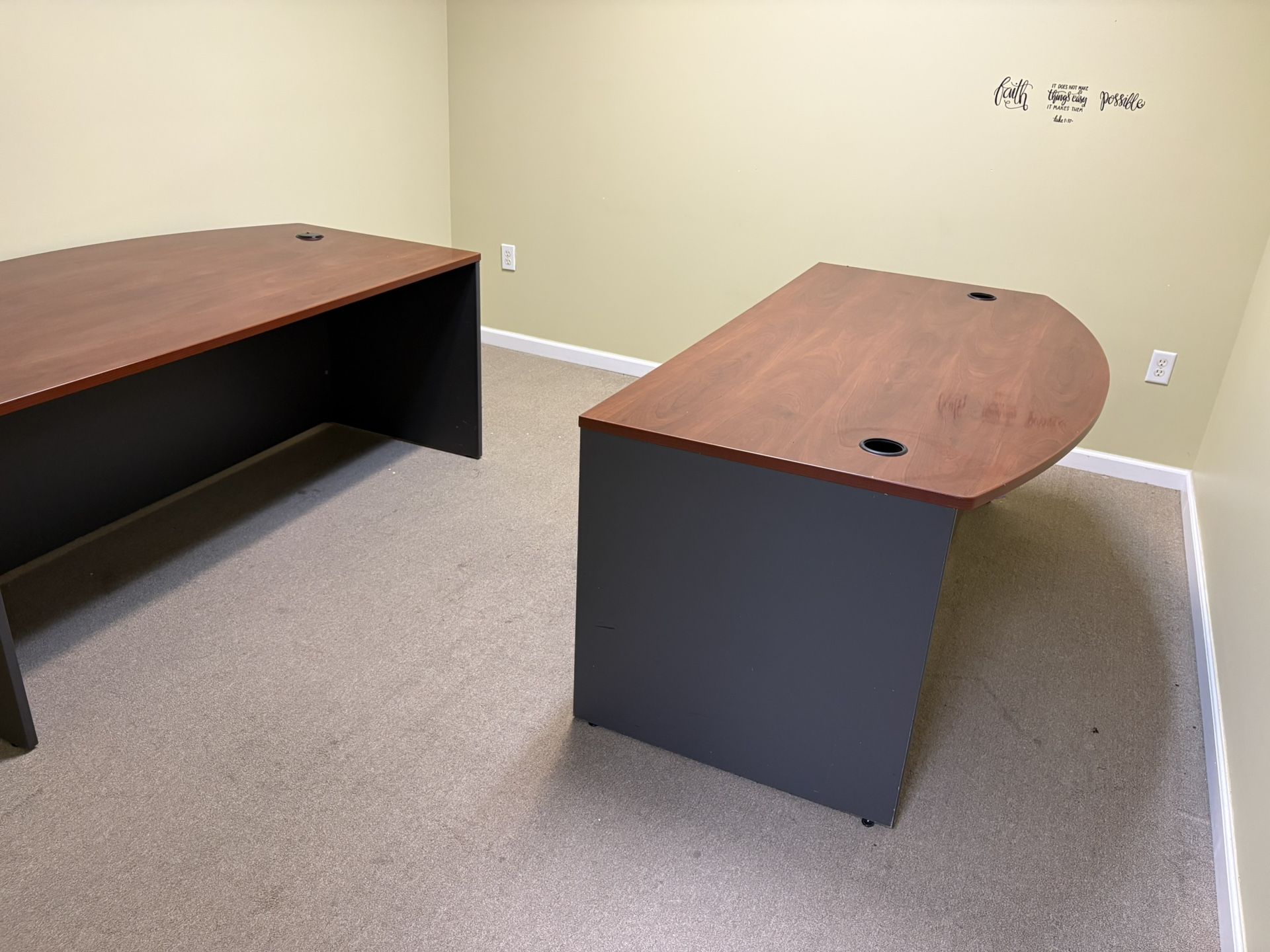 2 Elegant And Spacious Desks For Sale ! 