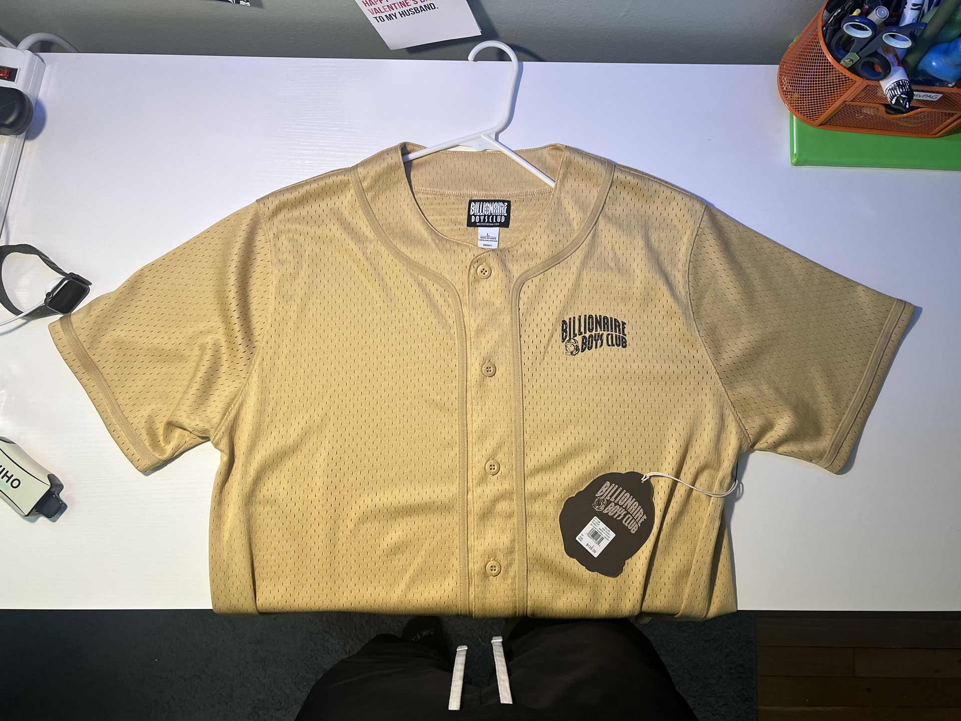 BILLIONAIRE BOYS CLUB BB CADET BASEBALL JERSEY