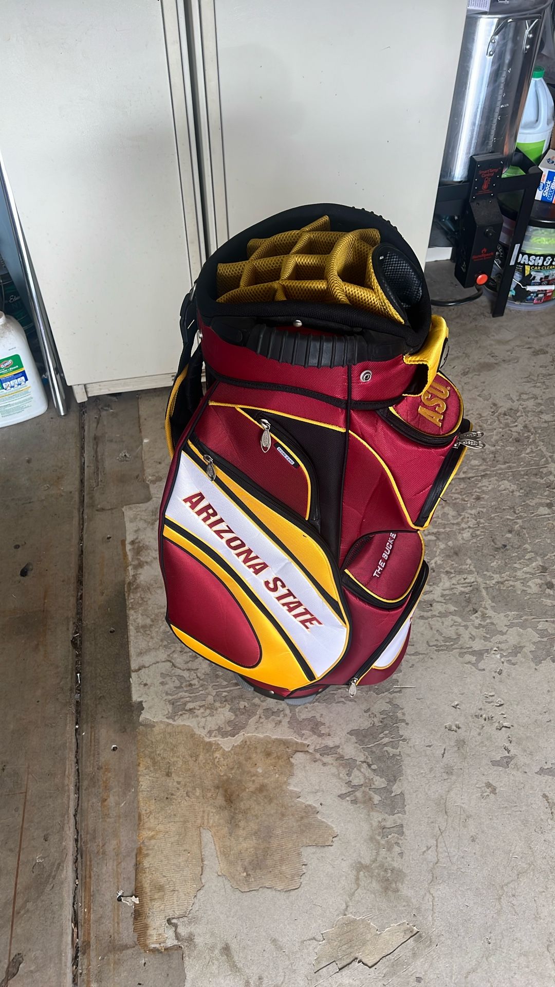 Bucket Cooler Cart Bag Arizona State University 