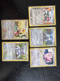 Pokémon TCG Card Lot of 5