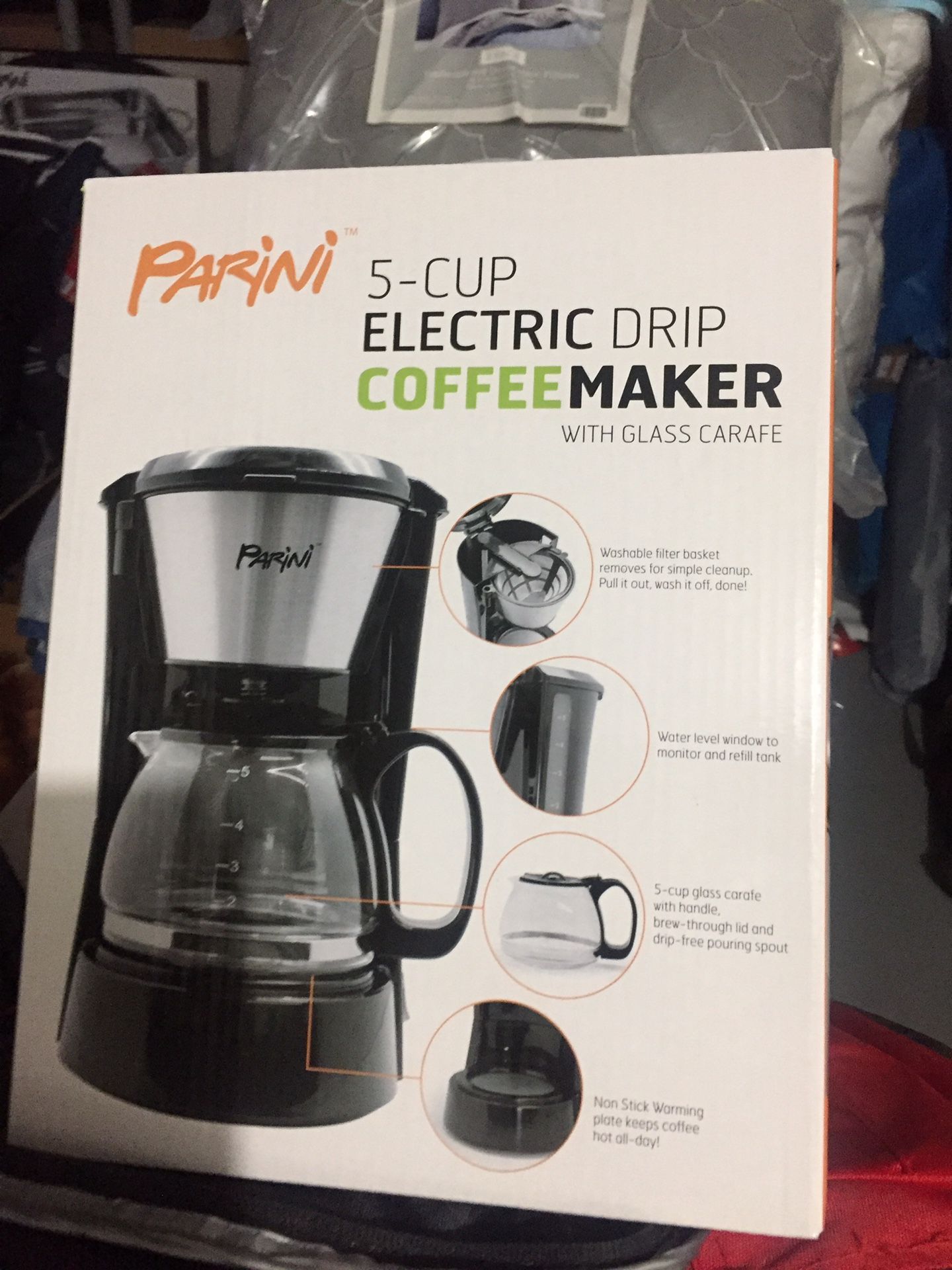 5 cups coffee maker