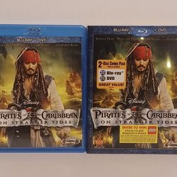 Pirates of The Caribbean: On Stranger Tides 2011 Blu-ray/DVD - Widescreen
