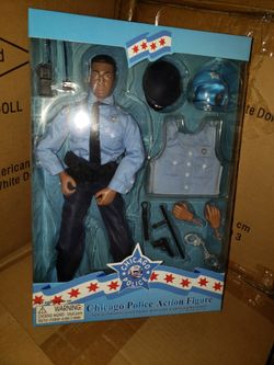 Chicago Police Action Figures Doll NIB