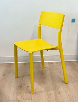 IKEA JANINGE Yellow Chairs – 2 Available