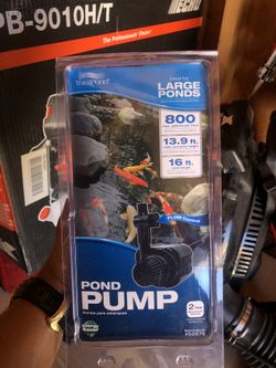 Fish Pond Pump (FIRM ON PRICE)