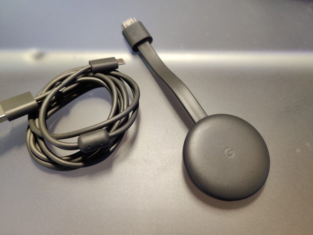 2nd Generation Chromecast with power cable