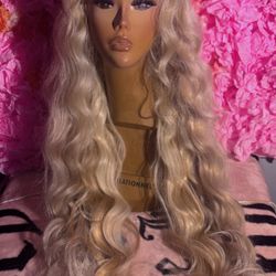 Blonde Lace Wig Custom 13*6  Virgin Human Hair 