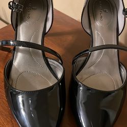 Patent Black Heels 