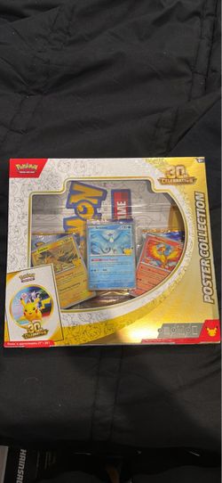 pokemon 30th celebration poster box