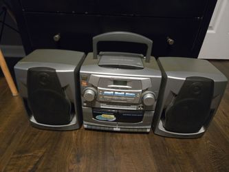 Magnavox boombox read description