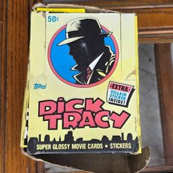Vintage Dick Tracy Playing Cards - 36 Unopened Packs