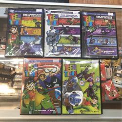 Teen Titans DVD Seasons 1-5 Mint