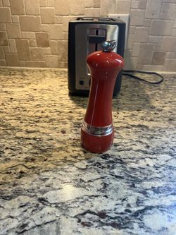 Red Swissmar Pepper Mill 7in