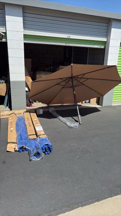 Outdoor umbrella -sombrilla para exterior