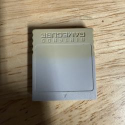 Official Nintendo GameCube Black Memory Card 
