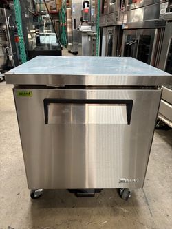 New Tubo Air Under Counter Refrigerator commercial NSF Cooler stainless steel 24” mini coffee cart taco truck