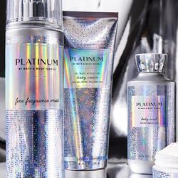 Best seller! BATH & BODY WORKS✨🪩PLATINUM 🪩✨4pc set