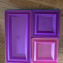 Vintage Tupperware Buffet Serving Set