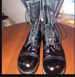Military Army Airborne Jump Combat Boots