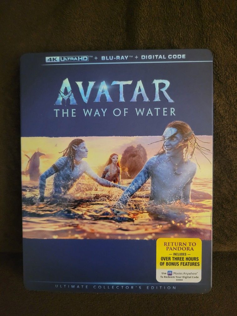 Avatar The Way of Water 4K UHD + Blu-Ray