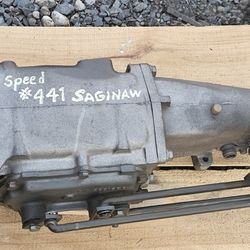 Saginaw 4 Speed(*441) Transmission W/ Mr. Gasket Shifter~》$600