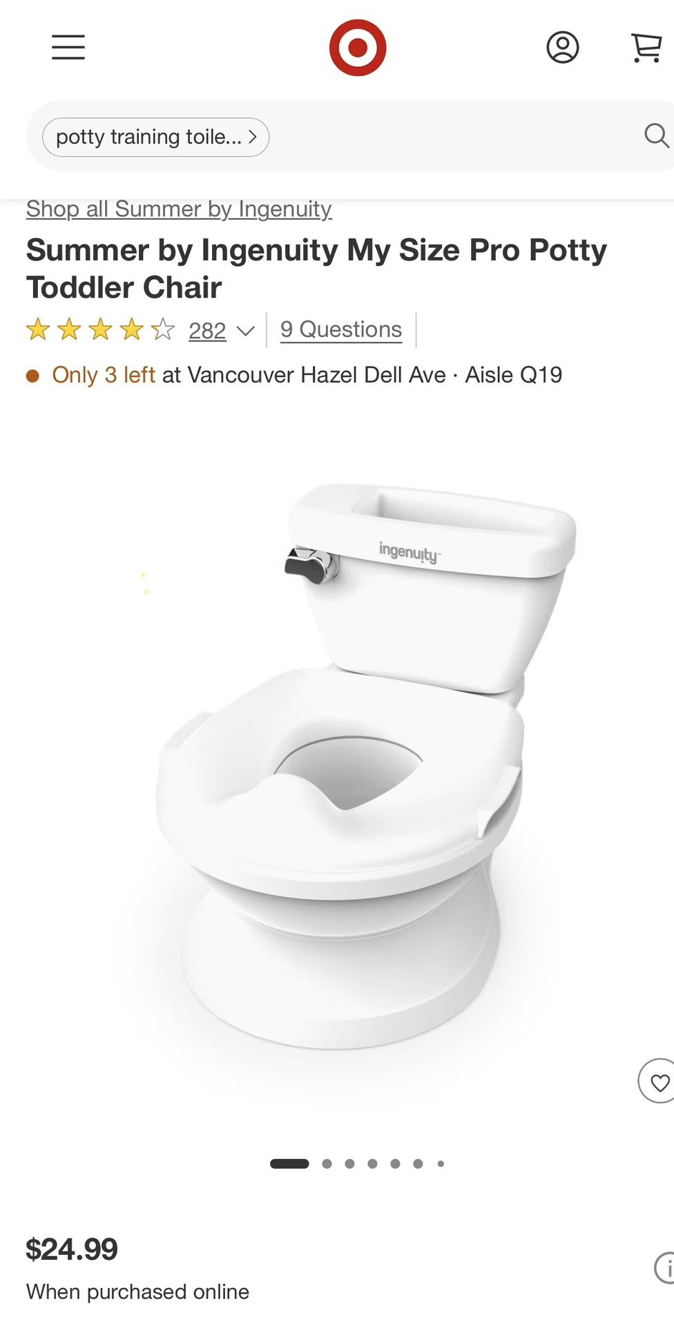 Toddler Toilet