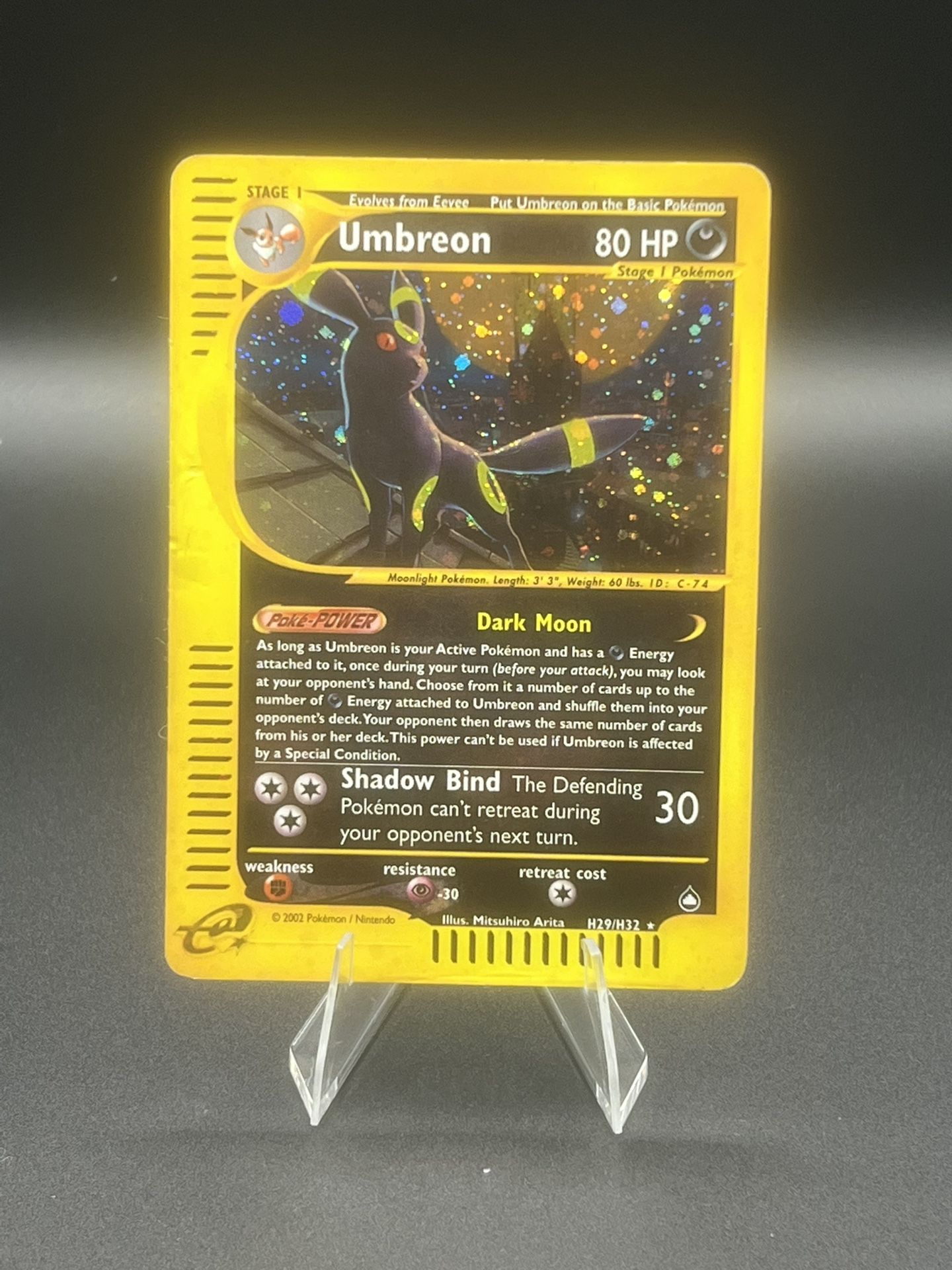 Umbreon H29 2002 Holo