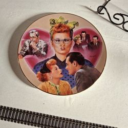 I Love Lucy "Meets The Stars" Collectible Plate