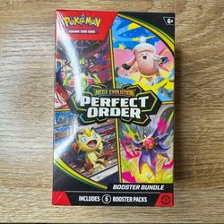Perfect Order Mega Evolution Sealed Booster Bundle Pokemon TCG