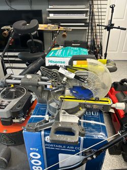 Ryobi 10-amp, corded 7-1/4 in. compound sliding miter saw