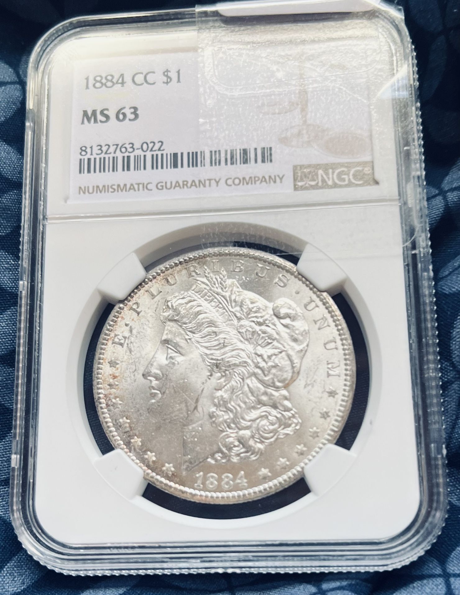 1884 cc ms63 Morgan Silver Dollar $375 Or Best Offer