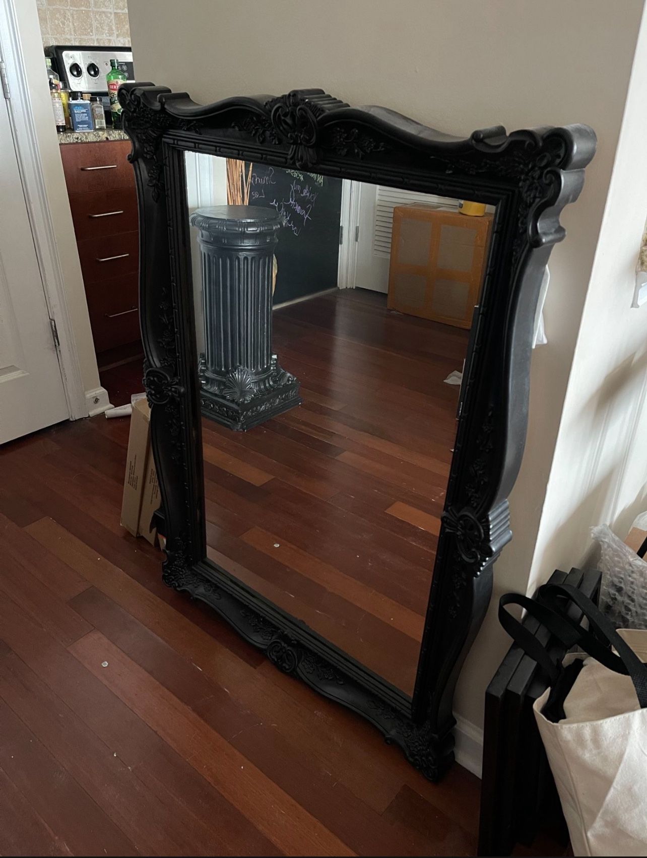 Black Decorative Mirror