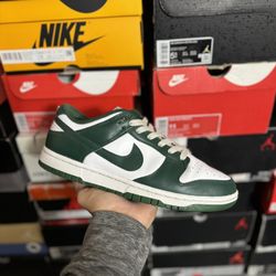 Nike Dunk Low Michigan State size 8.5 USED But Clean